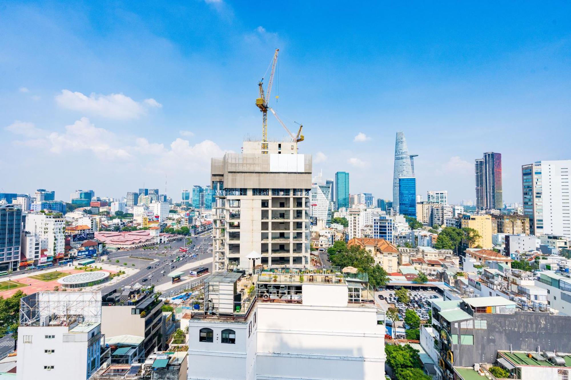 Tracy Ben Thanh Tower Ho-Chi-Minh-Stadt Exterior foto